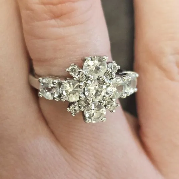Estate Sterling CZ Ring Image 2 Mark Jewellers La Crosse, WI