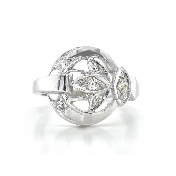 Estate White Gold Diamond Ring Mark Jewellers La Crosse, WI