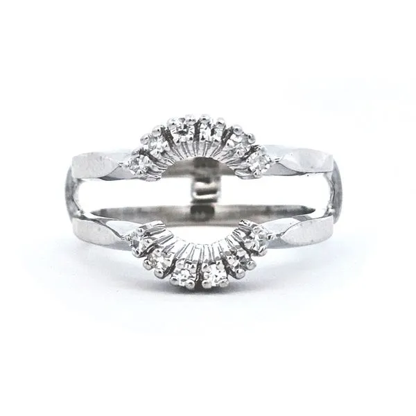 Estate White Gold Diamond Drop-In Mark Jewellers La Crosse, WI