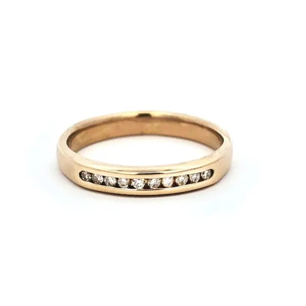 Estate Yellow Gold Diamond Band Mark Jewellers La Crosse, WI