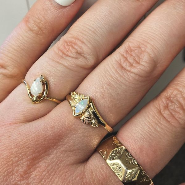 Estate Tri-Color Gold Ring Image 3 Mark Jewellers La Crosse, WI