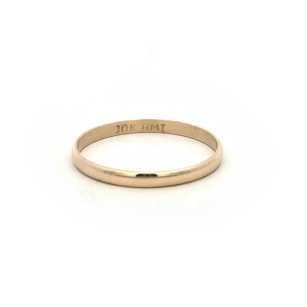 Estate Yellow Gold Band Mark Jewellers La Crosse, WI