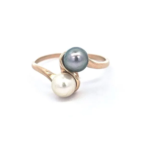 Estate Yellow Gold Pearl Ring Mark Jewellers La Crosse, WI
