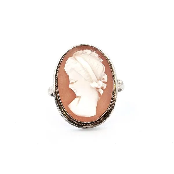 Estate Sterling Cameo Ring Mark Jewellers La Crosse, WI
