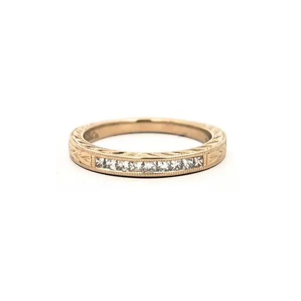 Estate Yellow Gold Diamond Band Mark Jewellers La Crosse, WI