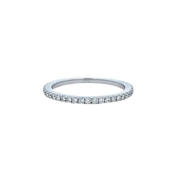 Estate White Gold Diamond Eternity Ring Mark Jewellers La Crosse, WI
