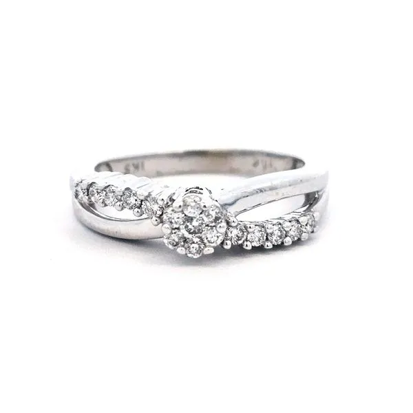 Estate White Gold Diamond Ring Mark Jewellers La Crosse, WI