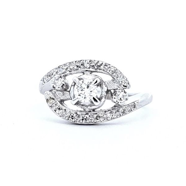 Estate White Gold Diamond Ring Mark Jewellers La Crosse, WI