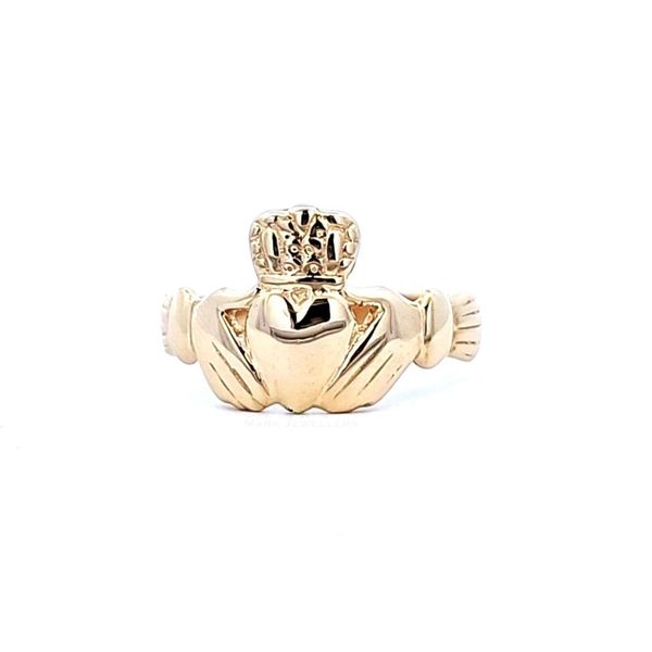 Estate Yellow Gold Claddagh Ring Mark Jewellers La Crosse, WI