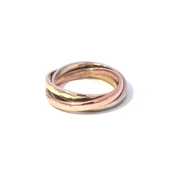 Estate Tri-Color 3-Ring Set Mark Jewellers La Crosse, WI