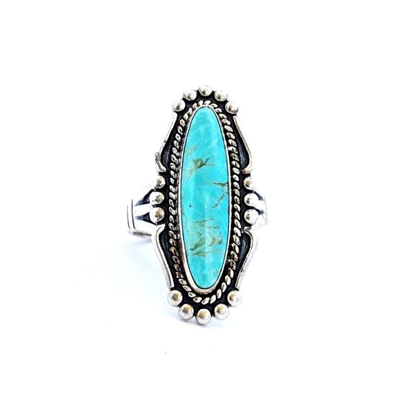 Estate Sterling Turquoise Ring Mark Jewellers La Crosse, WI