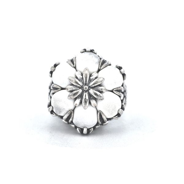 Estate Sterling Flower Ring Mark Jewellers La Crosse, WI