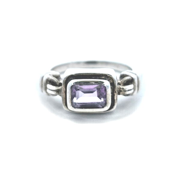 Estate Sterling Purple Stone Ring Mark Jewellers La Crosse, WI