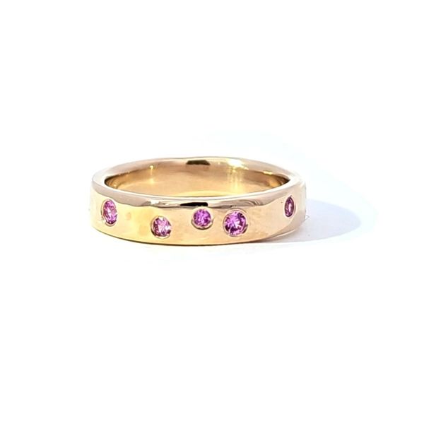 Estate Yellow Gold Pink Stone Ring Mark Jewellers La Crosse, WI
