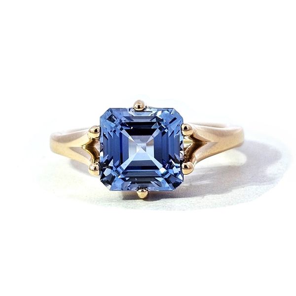 Estate Yellow Gold Purple Stone Ring Mark Jewellers La Crosse, WI