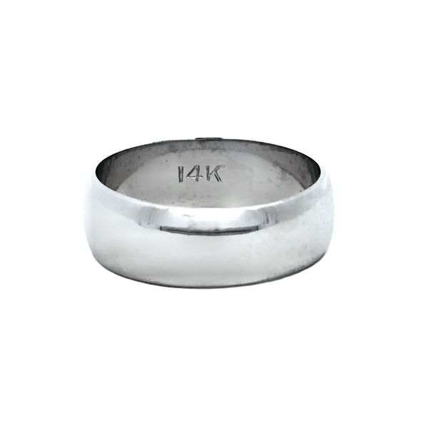 Estate White Gold Wedding Band Mark Jewellers La Crosse, WI