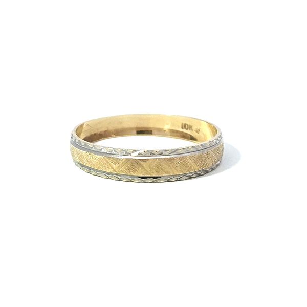 Estate Two Tone Gold Band Mark Jewellers La Crosse, WI