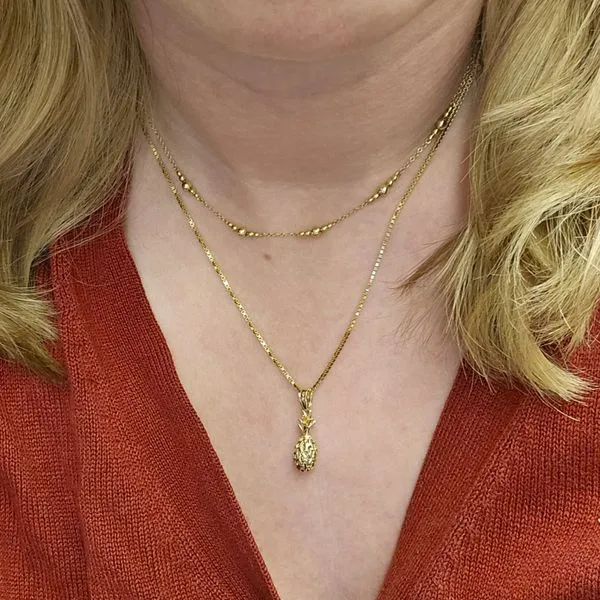 Estate Yellow Gold 19” Box Chain Image 2 Mark Jewellers La Crosse, WI
