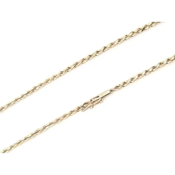 Estate Yellow Gold 18” Rope Chain Mark Jewellers La Crosse, WI