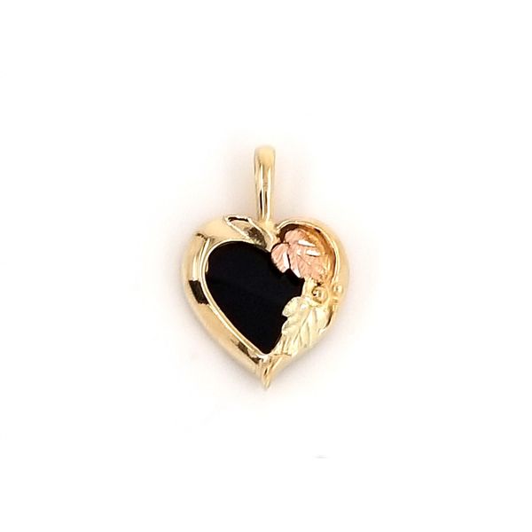 Estate Tri-Color Gold Heart Pendant Mark Jewellers La Crosse, WI