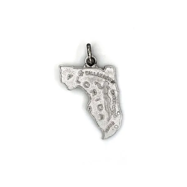 Estate Sterling Florida State Charm Mark Jewellers La Crosse, WI