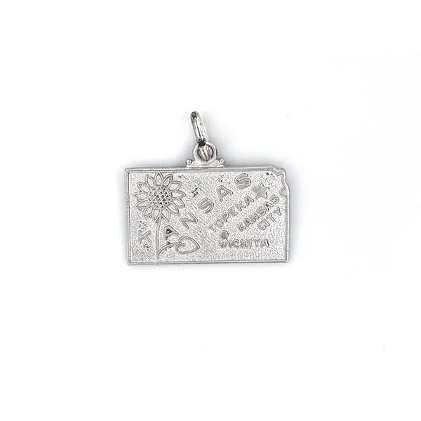 Estate Sterling Kansas State Charm Mark Jewellers La Crosse, WI
