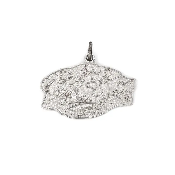 Estate Sterling Hawaiian Islands State Charm Mark Jewellers La Crosse, WI