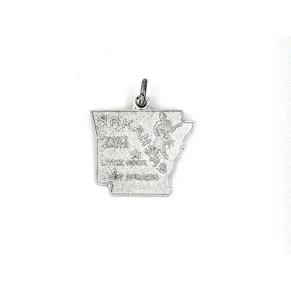 Estate Sterling Arkansas State Charm Mark Jewellers La Crosse, WI