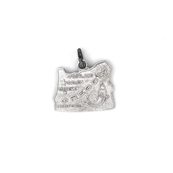 Estate Sterling Oregon State Charm Mark Jewellers La Crosse, WI
