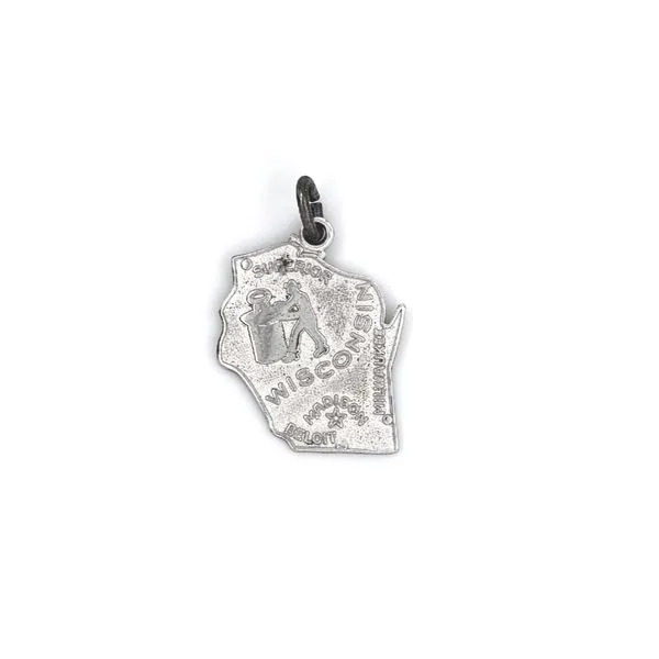Estate Sterling Wisconsin State Charm Mark Jewellers La Crosse, WI