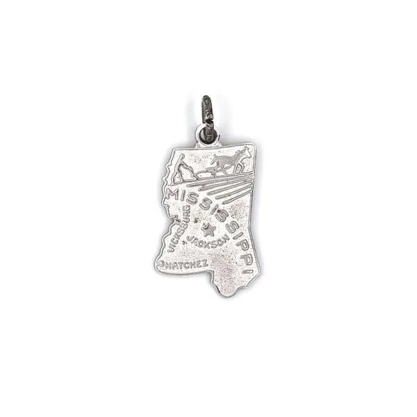 Estate Sterling Mississippi State Charm Mark Jewellers La Crosse, WI