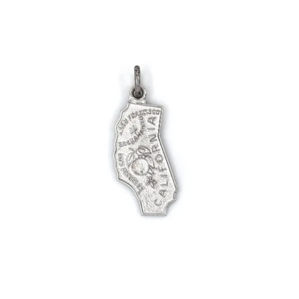 Estate Sterling California State Charm Mark Jewellers La Crosse, WI