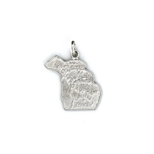 Estate Sterling Michigan State Charm Mark Jewellers La Crosse, WI