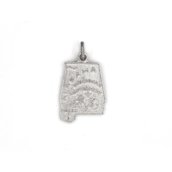 Estate Sterling Alabama State Charm Mark Jewellers La Crosse, WI