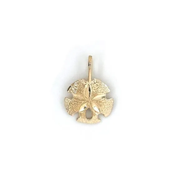 Estate Yellow Gold Sand Dollar Pendant Mark Jewellers La Crosse, WI