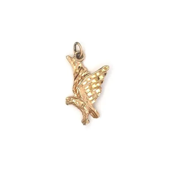 Estate Yellow Gold Eagle Pendant Mark Jewellers La Crosse, WI