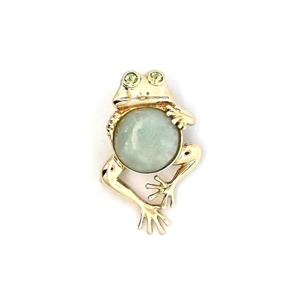 Estate Yellow Gold Frog Pin / Pendant Mark Jewellers La Crosse, WI