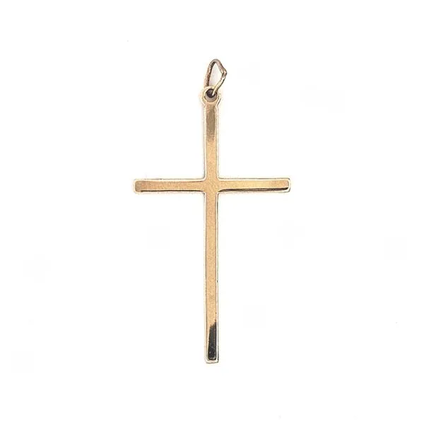 Estate Yellow Gold Cross Pendant Mark Jewellers La Crosse, WI