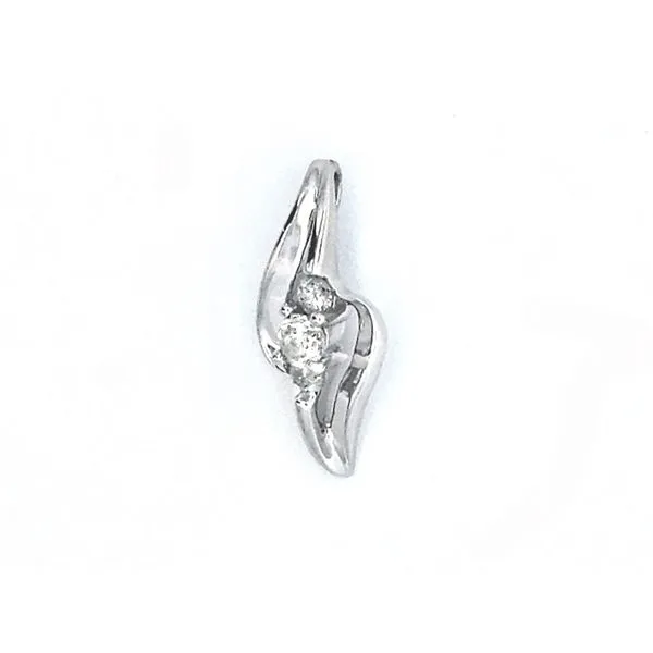 Estate White Gold Diamond Pendant Mark Jewellers La Crosse, WI