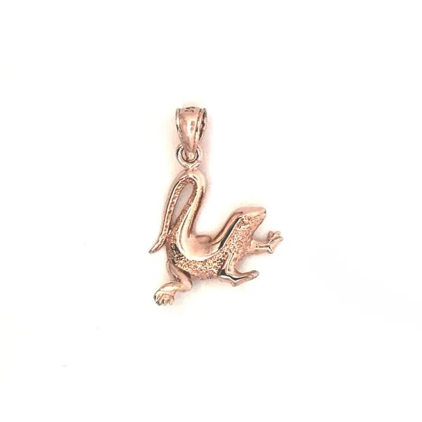 Estate Rose Gold Salamander Pendant Mark Jewellers La Crosse, WI