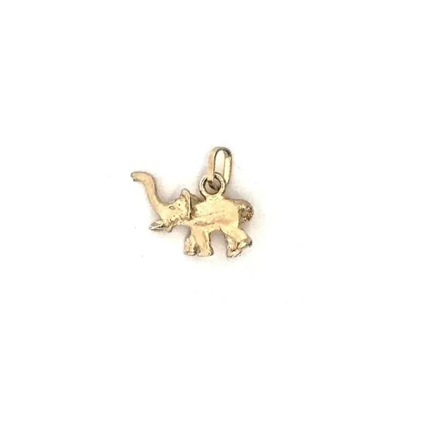 Estate Yellow Gold Elephant Pendant Mark Jewellers La Crosse, WI