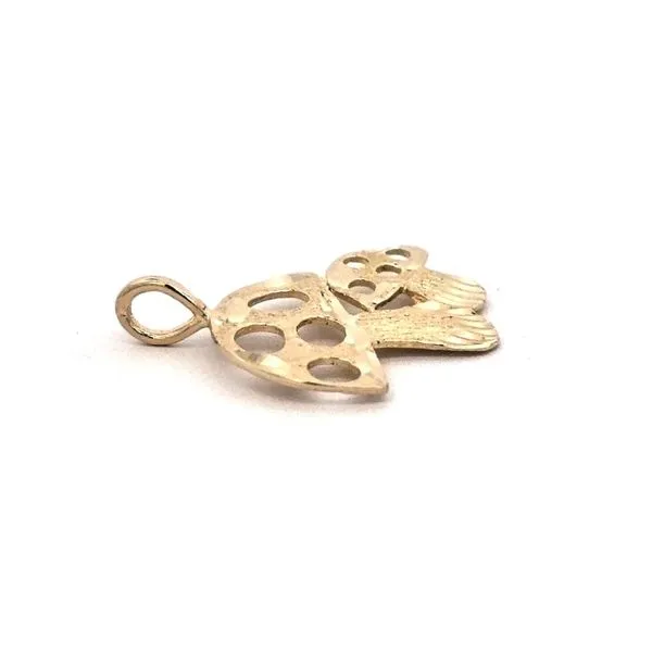 Estate Yellow Gold Mushroom Pendant Image 2 Mark Jewellers La Crosse, WI