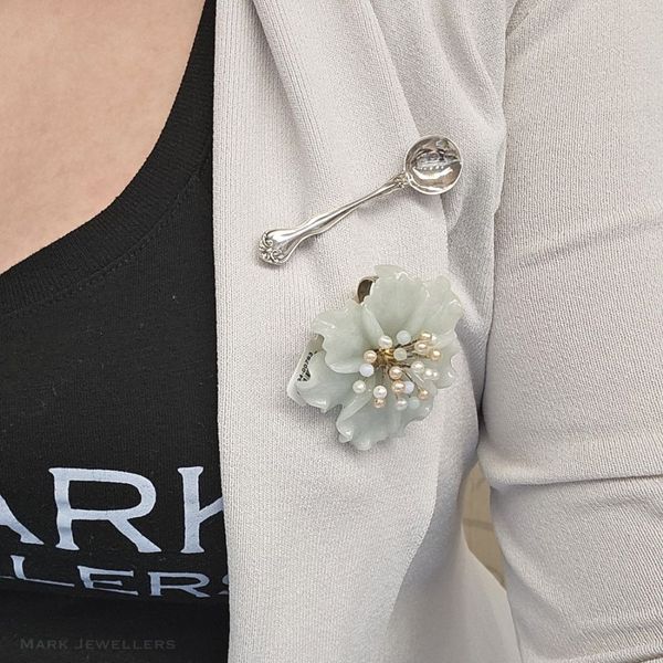 Estate Sterling Pin / Pendant Image 2 Mark Jewellers La Crosse, WI