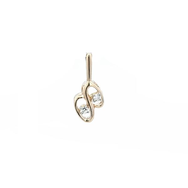 Estate Yellow Gold Diamond Pendant Mark Jewellers La Crosse, WI