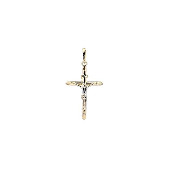 Estate Yellow Gold Crucifix Pendant Mark Jewellers La Crosse, WI