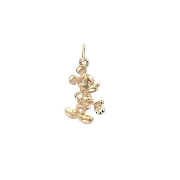 Estate Yellow Gold Mickey Mouse Pendant Mark Jewellers La Crosse, WI
