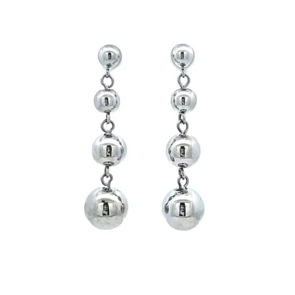 Estate Sterling Bead Earrings Mark Jewellers La Crosse, WI