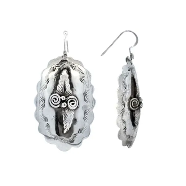 Estate Sterling Navajo Earrings Mark Jewellers La Crosse, WI