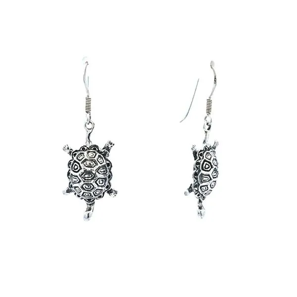 Estate Sterling Turtle Drop Earrings Mark Jewellers La Crosse, WI