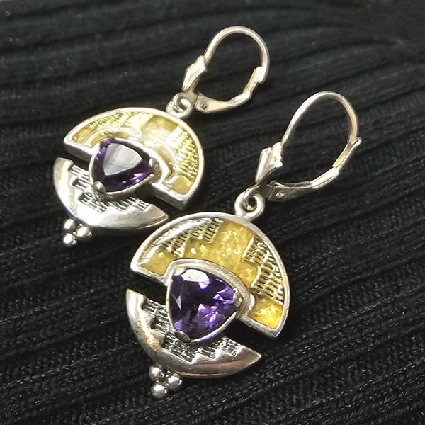 Estate Sterling Earrings Image 3 Mark Jewellers La Crosse, WI